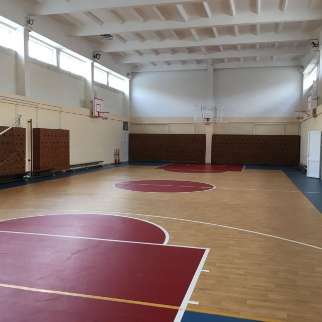 Reparația capitală a sălii de sport și vestiarelor la LT G.Cosbuc Balti